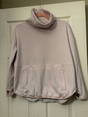 Eddie Bauer Light Lavender Cowl Neck Pullover